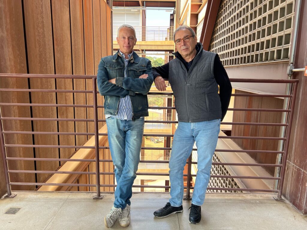 Lucio Coelho e Oscar Geigner, os sócios fundadores da NanoBrasil